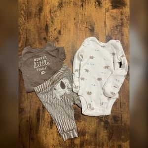 Mommy’s Little Peanut Outfit Bundle